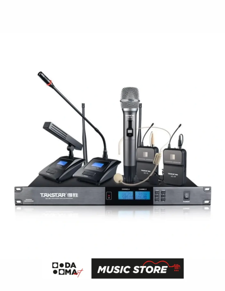 Takstar UC2R Двухканальный Приёмник Беспроводной Микрофонной Системы