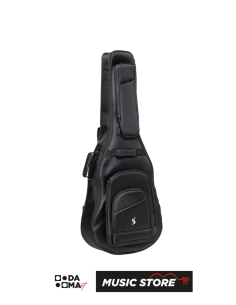 Stagg STB-NDURA 15 W Gitar Kılıfı - 15 mm Dolgulu, Beyaz