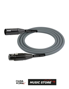 Kirlin MPQ-220 BEG Mikrofon Kablosu – 3 Metre, Gri, 20 AWG