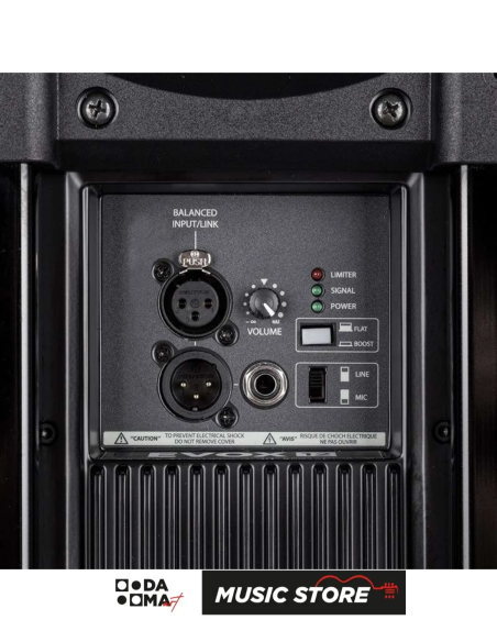 RCF EVOX 12 700W RMS - 1400W Peak Aktif Ahşap Portatif Hoparlör