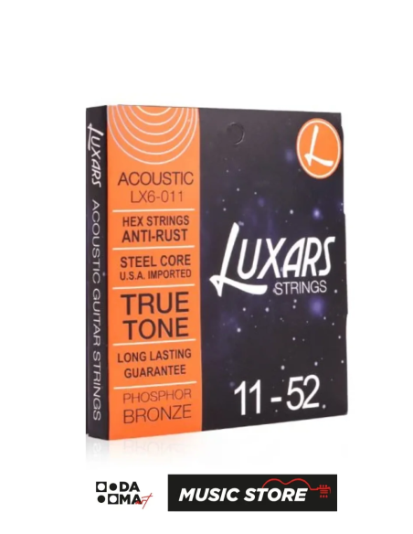 Luxars LX6-011 Akustik Gitar Tel Seti