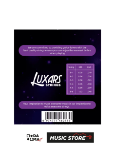 Luxars LX6-010 Akustik Gitar Tel Seti 2