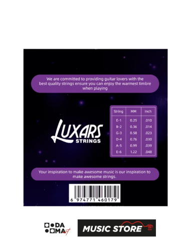 Luxars LX6-010 Akustik Gitar Tel Seti