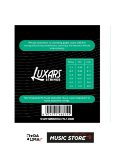 Luxars LX5-011 Akustik Gitar Tel Seti 2