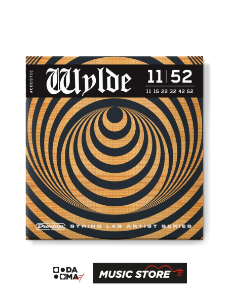 Jim Dunlop Zakk Wylde String Lab Akustik Gitar Teli (11-52)