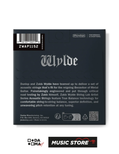 Jim Dunlop Zakk Wylde String Lab Akustik Gitar Teli (11-52) 2