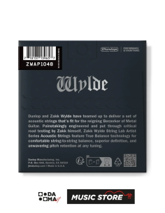 Jim Dunlop Zakk Wylde String Lab Akustik Gitar Teli (10-48) 2