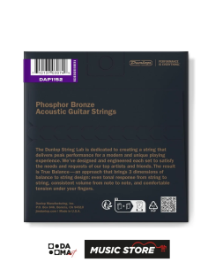 Jim Dunlop DAP1152 Phosphor Bronze Akustik Gitar Teli (11-52) 2