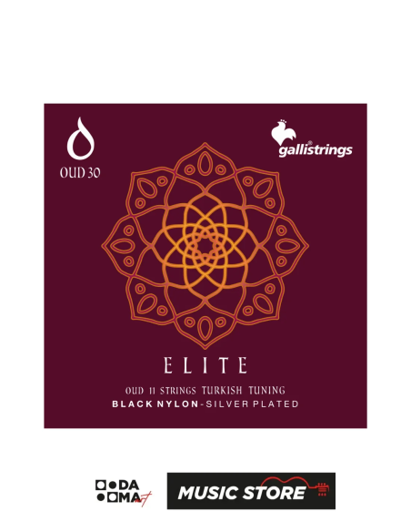 Galli Strings OUD30 Ud Teli - Siyah Misina