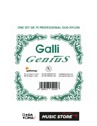 Galli Strings Genius GR75 Ud Tel Seti