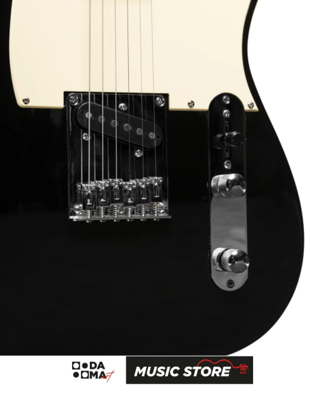 Stagg SET-STD BLK Electric Guitar – Black