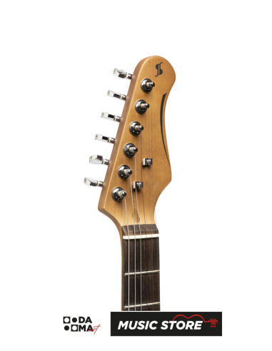Stagg SET-STD BLK Electric Guitar – Black