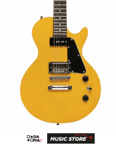 Stagg SEL-HB90 WYL Electric Guitar – Vintage Yellow 2
