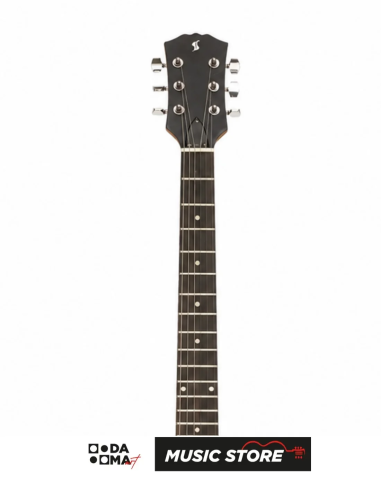 Stagg SEL-HB90 WYL Electric Guitar – Vintage Yellow