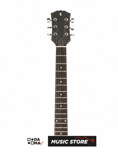 Stagg SEL-HB90 WYL Electric Guitar – Vintage Yellow