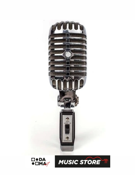 Doppler RT-65 Vintage Dynamic Microphone - Silver