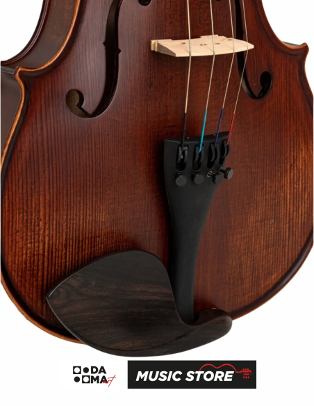 Valler VVL350 Viola 15.5" – Intermediate Level, Antique Matte Finish