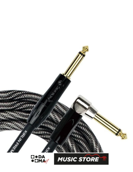Kirlin IWB-202 BFGL Premium Wave Enstrüman Kablosu – 6 Metre, WBW, L Uç, 20 AWG