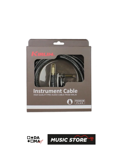 Kirlin IWB-202 BFGL Premium Wave Enstrüman Kablosu – 6 Metre, WBW, L Uç, 20 AWG