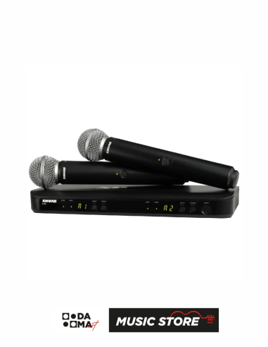 Shure BLX288E/SM58-H8E Dual Wireless Vocal Microphone System