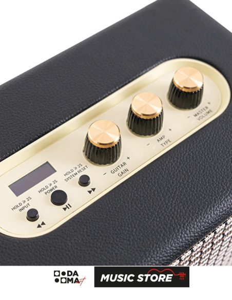 Kozmos BLAZE-30BK Rechargeable Electric Guitar Amplifier – Bluetooth