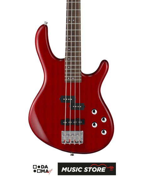Cort Action Bass Plus AB4PLUSTR Бас-Гитара – Trans Red