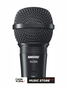 Shure SV200 Динамический Вокальный Микрофон 2