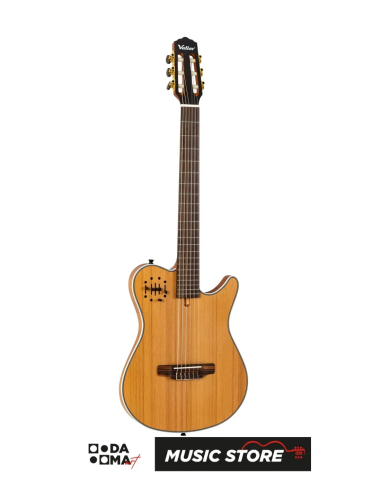 Valler GN800 Silent Elektro Klasik Gitar – Naturel