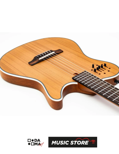 Valler GN800 Silent Elektro Klasik Gitar – Naturel