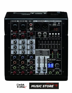 Gold Audio MINI-4 4-Channel Mixer with 99 DSP Effects