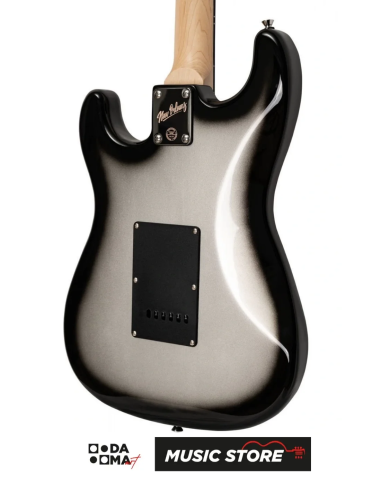 New Orleans VEGA BLGR HSH Electric Guitar - Black & Grey