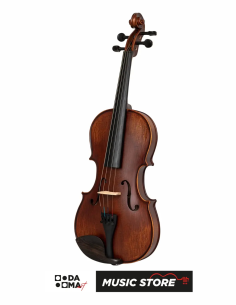 Valler VVL350 Viola 15.5" – Intermediate Level, Antique Matte Finish