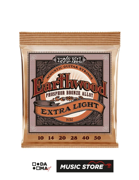ERNIE BALL EARTHWOOD XL 10-50 POHSPHOR BRONZE AKUSTİK GİTAR TELİ