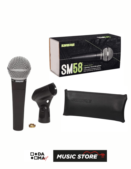 Shure SM58S Dinamik Vokal Mikrofonu
