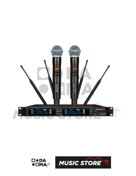 SPEKON VCL -700 ALICI+2 EL MİKROFONU