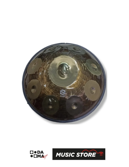Slap HP-9T-GD Handpan - 9 Tonlu, Re Minör, Altın Rengi