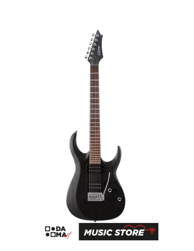 Cort X100 Electric Guitar - Open Pore Black
