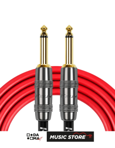Kirlin IP-221 GMG Enstrüman Kablosu – 3 Metre, Kırmızı, 22 AWG 2