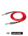 Kirlin IP-221 GMG Enstrüman Kablosu – 6 Metre, Kırmızı, 22 AWG