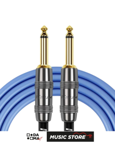 Kirlin IP-221 GMG Enstrüman Kablosu – 6 Metre, Mavi, 22 AWG 2