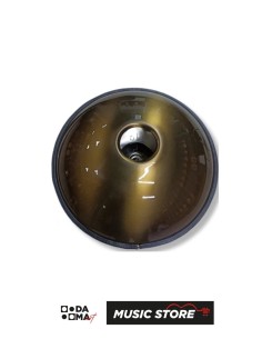 Slap HP-9T-GD Handpan - 9 Tonlu, Re Minör, Altın Rengi 2