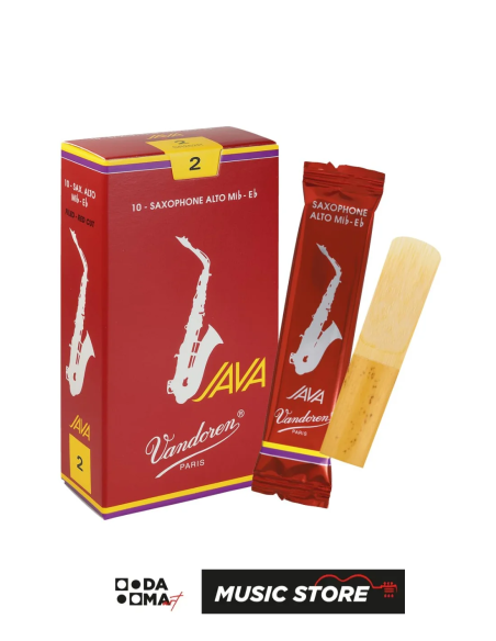 Vandoren SR262R Java Red Cut Трость Для Альт-Саксофона №2