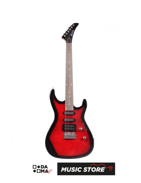 Angel AEG09-RD Transparent Wine Red Burst Elektro Gita
