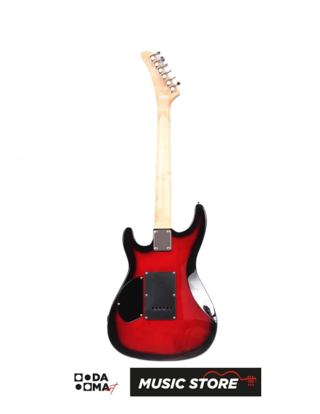 Angel AEG09-RD Transparent Wine Red Burst Elektro Gita