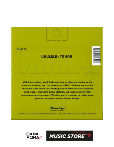 Jim Dunlop DUQ303 Pro 4 Ukelele Tel Seti (Tenor)