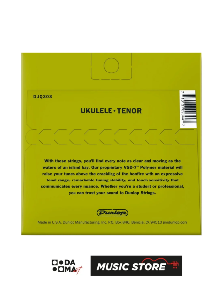 Jim Dunlop DUQ303 Pro 4 Ukelele Tel Seti (Tenor)