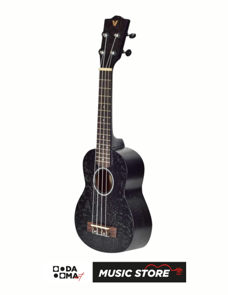 Valler US51 Soprano Ukulele – BK Black