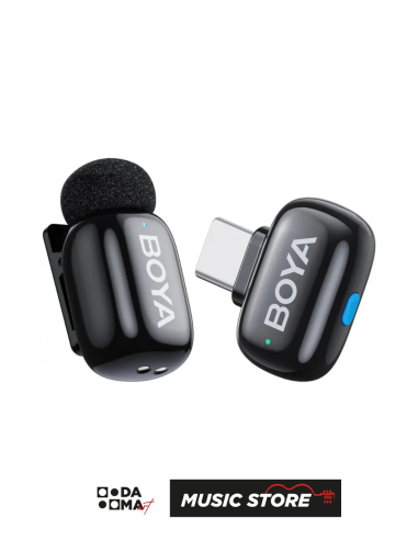 Boya Mini-17 Wireless Lavalier Microphone Type-C Compatible (Android-Tablet-PC)