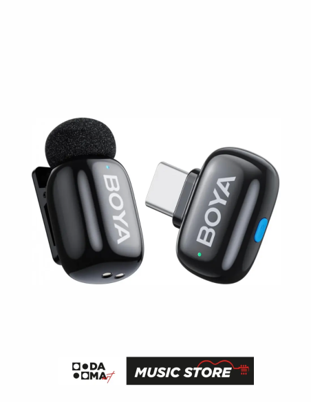 Boya Mini-17 Wireless Lavalier Microphone Type-C Compatible (Android-Tablet-PC)