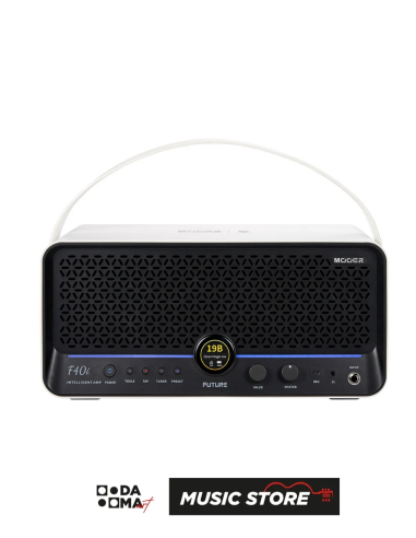 Mooer F40i SWH - Snowfall White Akıllı Gitar Amfisi